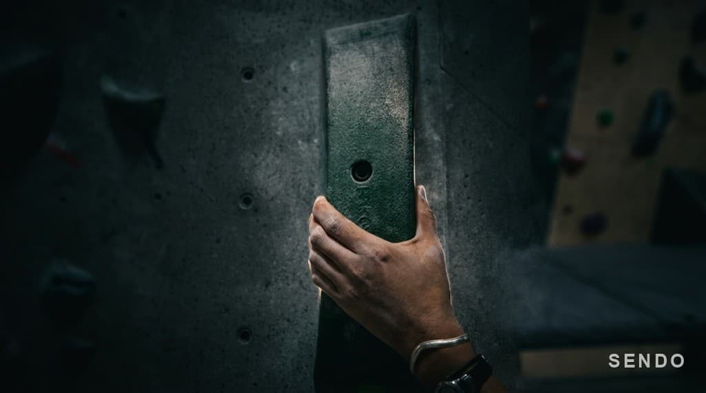 Pinch shown on the wall